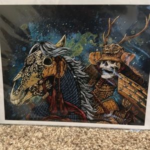 Skeleton Samurai Print